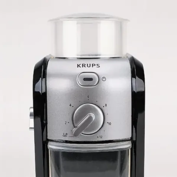 Krups G VX2 42 čierno-strieborná / Mlynček na kávu / 17 stupňov mletia / kapacita 200 g / 100 W (G VX2 42)
