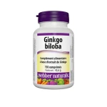Webber Naturals Ginkgo Biloba 150 tbl (18462)