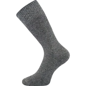 VOXX ponožky Wolis black melé 1 pár 35-38 119049