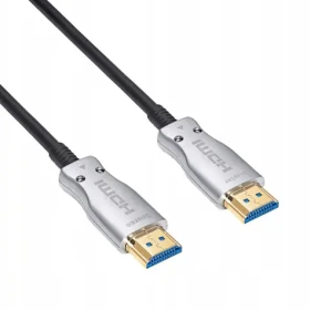 Akyga Optický kábel HDMI 2.1 (M) čierny 10m / Optický kábel HDMI / AOC / 8K / 48Gbps (AK-HD-100L)