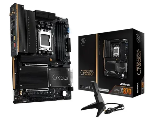 ASRock X870 Taichi Creator / Základná doska / AMD X870 / DDR5 / USB4 / 10G LAN / sc.AM5 / ATX (X870 TAICHI CREATOR)