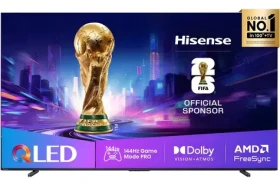 100" Hisense 100E7Q PRE čierna / Televízia / QLED / UHD 4K / 144Hz / DVB-T2CS2 / Wi-Fi / 50W repro (6942351417042)