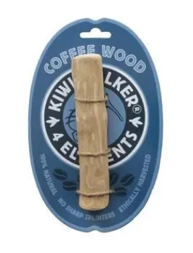 KIWI WALKER Hryzacia hračka pre psov 4elements Coffee Wood / Veľkosť M / 16-18 cm (FET-505)