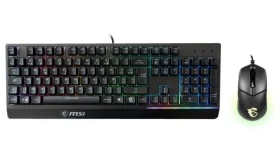 MSI Vigor GK30 COMBO čierna / Herný drôtový set / RGB podsvietenie / USB / CZ+SK layout (S11-04CS601-CLA)