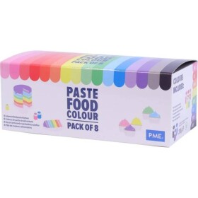 Sada gelových farieb PME – 8 ks - PME - PME