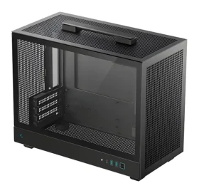 DEEPCOOL CH160 PLUS čierna / Počítačová skriňa / Mini Tower / mATX / Temperované sklo (R-CH160-BKNGM0-G)