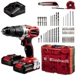 Einhell Aku Vrtací šroubovák TE-CD 18/2 Li-i +64 (2x2,0 Ah) 4514221