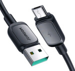 Joyroom S-AM018A14 Nabíjací kábel USB-A (M) - MicroUSB (M) 2.4A 2m čierna (S-AM018A14 2m-Black)