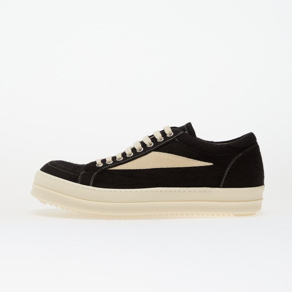 Tenisky Rick Owens Woven Shoes - Vintage Sneaks Black/ Milk/ Milk EUR 41