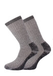 WiK 17222 Pánske termo vonkajšie ponožky A'2 39-46 tmavě šedá 39-42