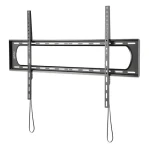 Manhattan Nástenný držiak TV čierny / Držiak TV / pevný, plochý / 60 "-120" / nosnosť 120 kg / VESA do 900x600 mm (461917)