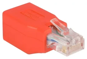 StarTech Ethernet crossover adaptér červená / Adaptér / RJ-45 / RJ-45 / krížené zapojenie (C6CROSSOVER)