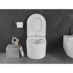 MEXEN/S - SOFIA WC misa rimless + sedátko, biela 30540400