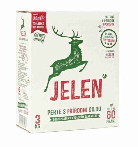 Jeleň mydlový prášok 3kg Univerzál 60PD