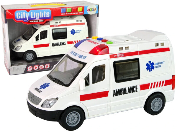 Mamido Ambulancie svetla zvuky trenie pohon