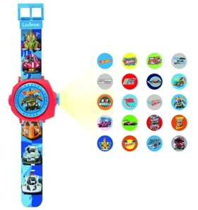 LEXIBOOK Premietacie hodinky Hot Wheels