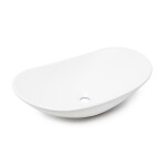Umývadlo na dosku SAT Infinitio 61,5x36 cm mat bez prepadu SATINF61536M SATINF61536M