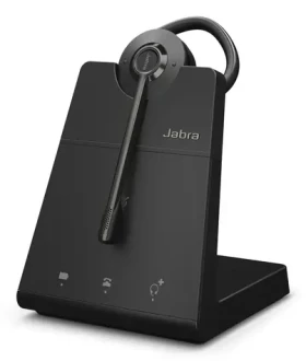 JABRA Engage 45 SE Convertible čierna / Mono bezdrôtová náhlavná súprava / mikrofón / gombíkové ovládanie / výdrž 52h (9655-523-111)