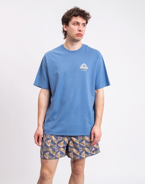 Patagonia M's Great Waves Responsibili-Tee® Shore Blue S
