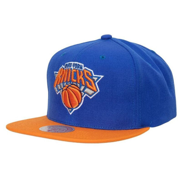 Mitchell & Ness NBA New York Knicks NBA Team 2 Tone 2.0 Snapback NBA Cap HHSS3264-NYKYYPPPRYOR OSFM