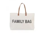 Childhome Family Bag White / Cestovná taška / 55 x 40 x 18 cm (CWFBWH)