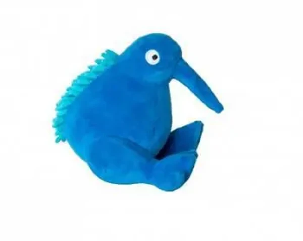 KIWI WALKER Plyšová hračka Kiwi modrá / Hračka pre psov / 16 cm (SOT-602)