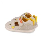 Detské barefoot sandále LONA BASICA BEIGE Y AMARILLO Biomecanics 262191-C891 - 25