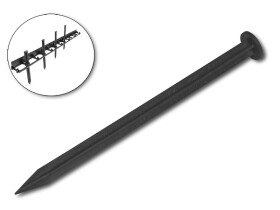 Plastové klince pre neviditeľný obrubník – Pin Rim Border 190 - dĺžka 19 cm, 50 klincov v balení