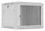 Lanberg WF01-6609-23S sivá / Nástenný rozvádzač / 19" / 9U / 600x600 mm / perforované dvierka (WF01-6609-23S)