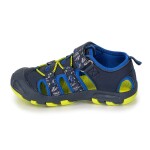 Chlapčenské sandále BUGGA LUMA Dark Blue/Yellow - tmavomodré - 33