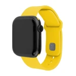 FIXED Set silikónových remienkov Silicone Sporty Strap pre Apple Watch 42/44/45/46mm žltý (FIXSST2-434-YL)