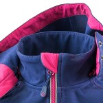 Dievčenská softshellová bunda s kapucňou, Pidilidi, PD1073-01, Dievča - 98 | 3roky