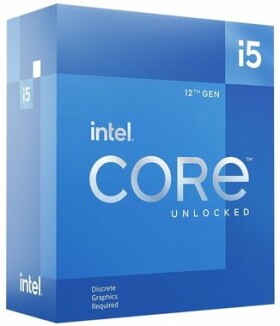 Intel Core i5-12600KF @ 3.7GHz / TB 4.9GHz / 10C16T / L2 9.5MB / Bez VGA / 1700 / Alder Lake / 125W (BX8071512600KF)