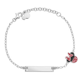 Disney Krásny strieborný náramok Minnie Mouse BS00050SL-55.CS