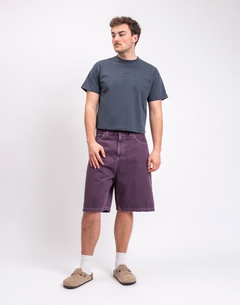 Carhartt WIP Brandon Short Cozy Purple stone dyed S