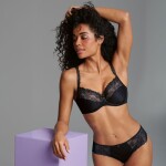 Podprsenka s kosticami Eloise 5294 čierna – Anita RosaFaia 001 black 80C