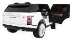 Mamido Elektrické autíčko Range Rover HSE 4x4 biele