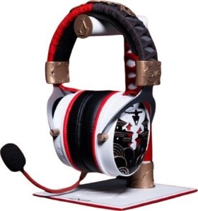 Lexip Mentor Sada słuchawkowy Przewodowy i Bezprzewodowy Opaska na głowę Gaming Bluetooth Čierny, Złoto, Červený, Biely