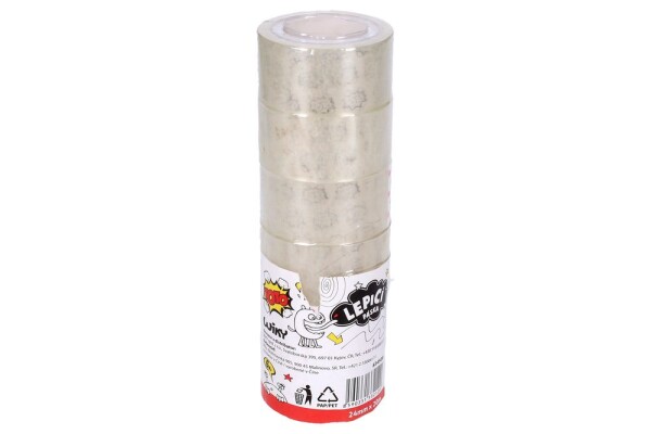 Lepiaca páska 24mm x 20m priehľadná, TOTO, W834509
