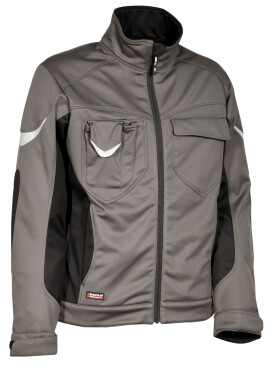 Bunda Cofra SCOURER Softshell Farba: Antracitová, Veľkosť: 44 (V065_0_04_Z44)
