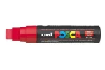 POSCA PC-17K červená / Akrylový popisovač / hrot dláto / šírka stopy 15 mm (186321)