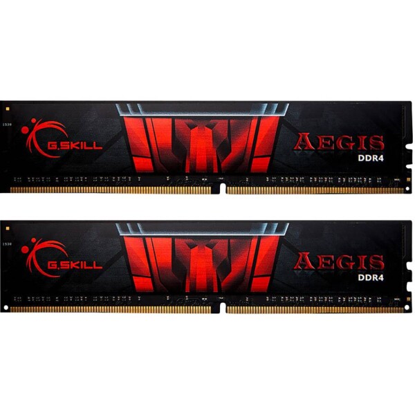 G.Skill Aegis Sada RAM pre PC DDR4 16 GB 2 x 8 GB Bez ECC 3000 MHz 288-pinový DIMM CL16-18-18-38 F4-3000C16D-16GISB; F4-3000C16D-16GISB