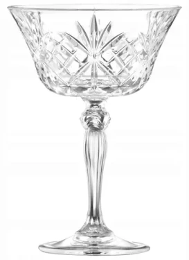RCR Melodia / Poháre na šampanské / krištáľové sklo / 260 ml / 6 ks (28060020006)