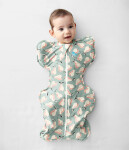 Love To Dream Swaddle UP - Zavinovačka, veľkosť XS, hruška olivová-1 FÁZA, 0-1m, 2,2-3,8kg
