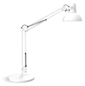 Maul MAULštudy biela / Stolová lampa / LED / E27 / výškovo nastaviteľná / flexibilné rameno (8230402)