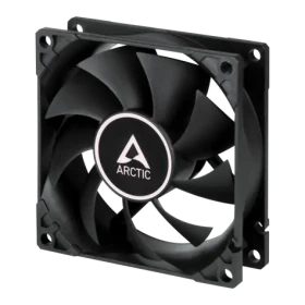ARCTIC F8 TC čierna / 80 mm / Fluid Dynamic Bearing / 0.3 Sone @ 2000 RPM / 52.7 m3h / 3-pin (4895213703369)