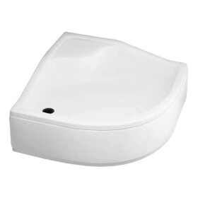 Hlboká sprchová vanička k sprchovému kútu Kerra Klara 90 cm so zvýšeným sedadlom 5907548126054