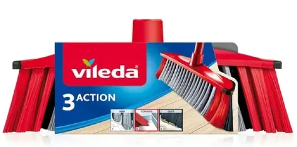 Vileda 3Action hlava metly / bez násady (169342-V)