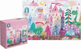 INTERDRUK Puzzle so samolepkami Zámok