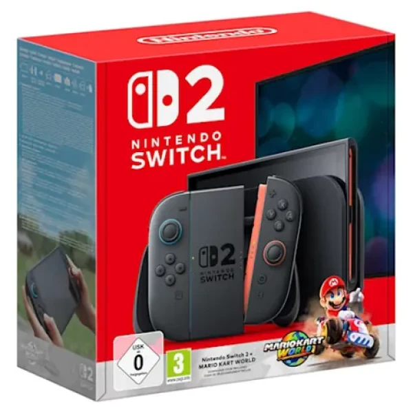 Nintendo Switch 2 + Mario Kart WORLD (N2H002)